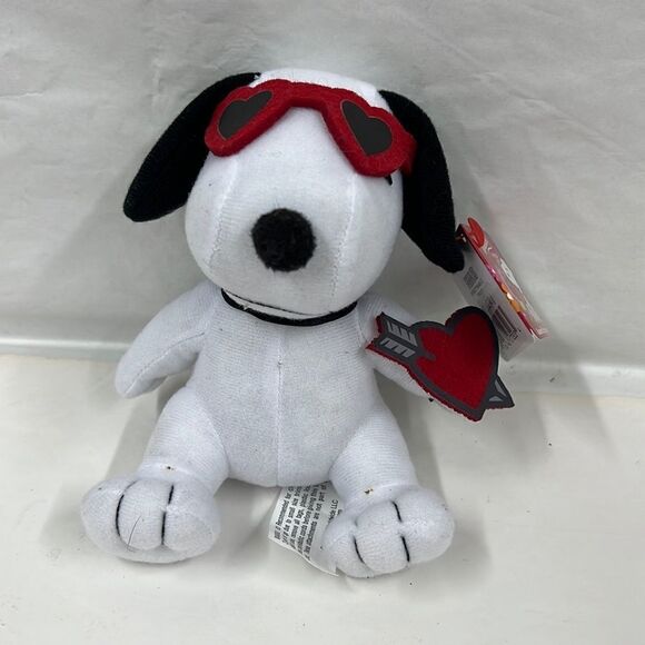 Snoopy Valentines Plush Whitman's Peanuts Collectible - Heart Arrow - Picture 1 of 3